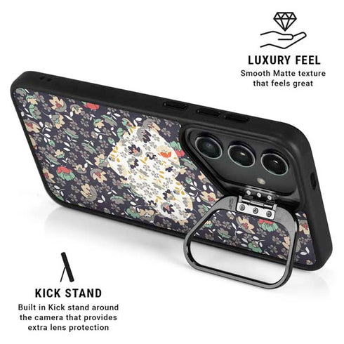 Floral Heart Galaxy S25 Ultra Kickstand Case